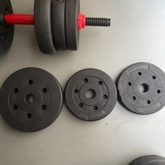 ダンベルセット11キロ× 2個の画像