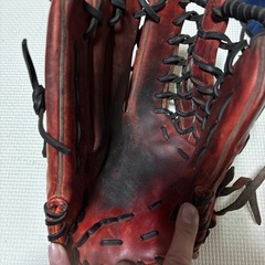 【最終お値下げ】ナイキ　ダイヤモンドエリート　ラベルスラッガーへ変更　左利き硬式外野用グローブ　の画像