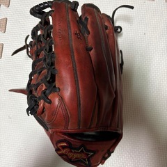 【最終お値下げ】ナイキ　ダイヤモンドエリート　ラベルスラッガーへ変更　左利き硬式外野用グローブ　の画像