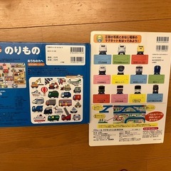 のりもの プラレールマグネットブック 幼児向けの画像