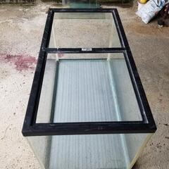 爬虫類、小動物飼育用90cm×45cm×45cm水槽単品（蓋付き）の画像