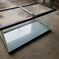 爬虫類、小動物飼育用90cm×45cm×45cm水槽単品（蓋付き）の画像