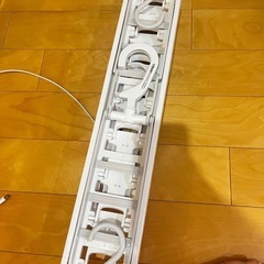 ワンタッチ取り込みスライドアーム8連ハンガー 新品未使用の画像