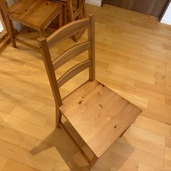 【受取人確定】IKEA JOKKMOKK ヨックモック 　※イスのみ4脚の画像