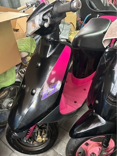 原付　スズキ　セピア　カスタム車