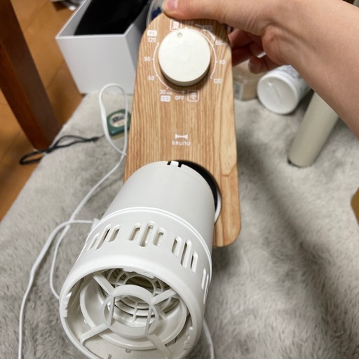 乾燥用ヒーター 木製ハンドル付き
