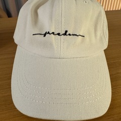 レディース白キャップ
