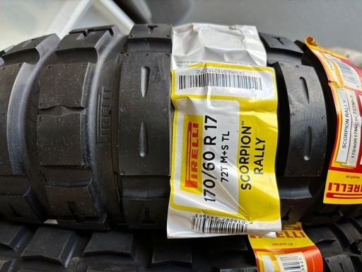 ピレリ スコーピオンラリー170/60R17 120/70R19 R1250GS Amazon.com