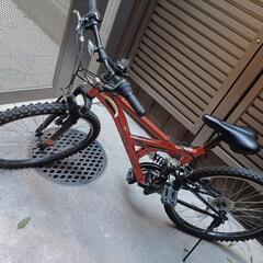 マウンテンバイク　自転車　26インチ　MTB
