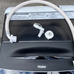 ★動作〇★ 洗濯機 Haier JW-U45HK 4.5kg 2022年製 全自動電気洗濯機」の画像