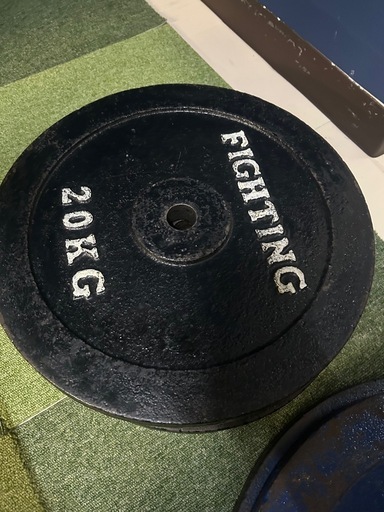 FIGHTING 20KG ダンベルプレート✖️2