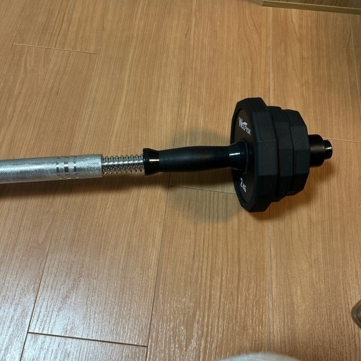 筋トレ器具 バーベル(重さ変更可能式)
