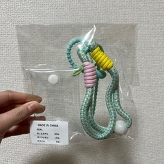 mystic　クリアポーチ付きチャームの画像