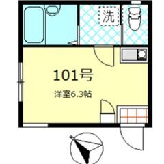【敷礼ゼロ★特集】東京メトロ南北線 王子神谷 徒歩5分　綺麗なワンルーム✨ＴＶモニタ付ドアホン 集合郵便受け、ＣＡＴＶ 敷地内ごみ置き場、浴室暖房、追焚 浴室乾燥機、脱衣所、洗面台 - 北区