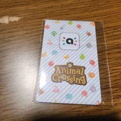 あつまれどうぶつの森のamiiboカードです。の画像