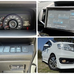 ⭕️クレジット決済OK⭕️◆車検R8年3月◆H25年ステップワゴン◆純正ナビ◆両側Pスラ◆バックカメラ◆の画像
