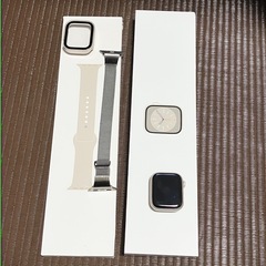 Applewatch series8 本体 41mm GPS スターライトの画像