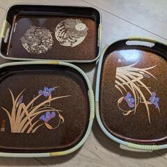 小さいお盆　来客用お盆の画像