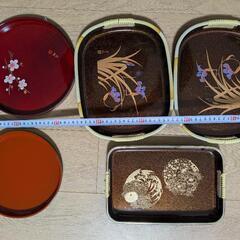 小さいお盆　来客用お盆の画像