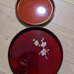 小さいお盆　来客用お盆の画像