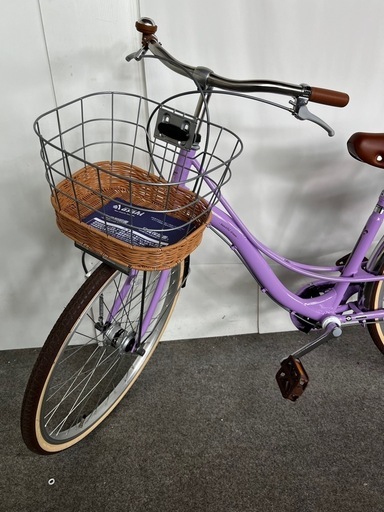 美品】あさひフェリークJr BAA-O 24インチ 変速なし オートライト 子供