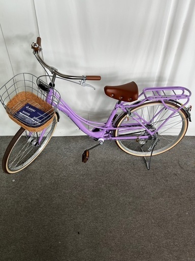 【美品】あさひフェリークJr BAA-O 24インチ 変速なし オートライト 子供用 自転車