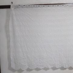 カフェカーテン③ 146cm×100cm レースの画像