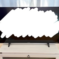 ※本日まで！！テレビボード➕液晶テレビ 42型 2020年製の画像