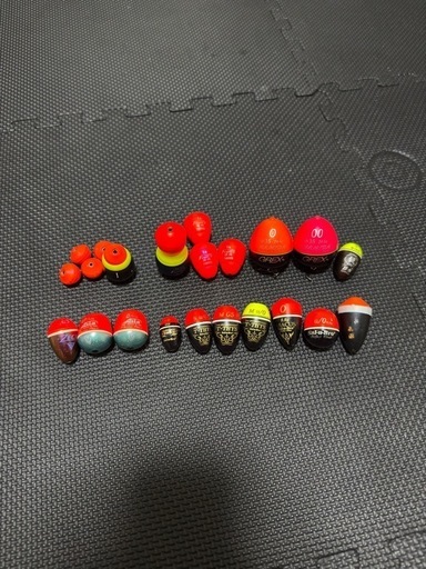 【まとめ売り】ウキ（釣研・ソルブレ・グレックス・松田ウキ）