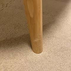 【ニトリ】ローテーブル 折りたたみ ナチュラルの画像