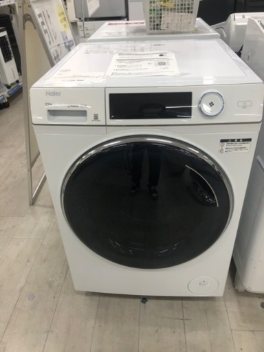 Haier ドラム式洗濯機（乾燥機能無し）JW-TD120SA【トレファク堺福田】