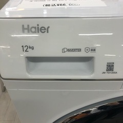 Haier ドラム式洗濯機（乾燥機能無し）JW-TD120SA【トレファク堺福田 