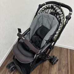 コンビ　ベビーカー　スゴカルα　4キャス　compact　エッグショック　HK　エヴァーグリーンの画像