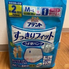 介護　薄型パンツ　M〜L 22枚
