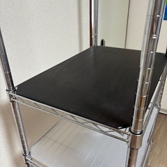 ニトリ スチールラック(CUSTOM 幅60cm 4段 クローム)の画像