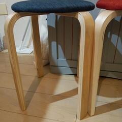 椅子（一脚、定価1680円のもの）の画像