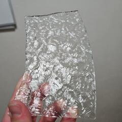 ステンドグラス材料　#17　透明柄付きの画像