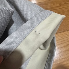 【ニトリ】カーテン　グレー　遮光　の画像