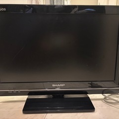 【ジャンク品】SHARP  液晶テレビの画像