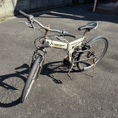 26インチマウンテンバイク風の折りたたみ自転車 