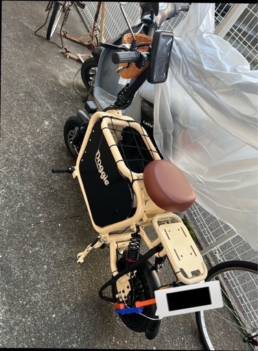 ペットと乗れるバイク　E-Carry Bike Doggie