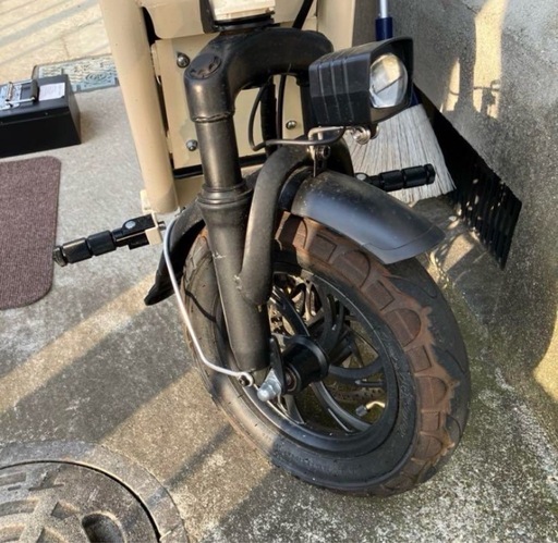 ペットと乗れるバイク　E-Carry Bike Doggie