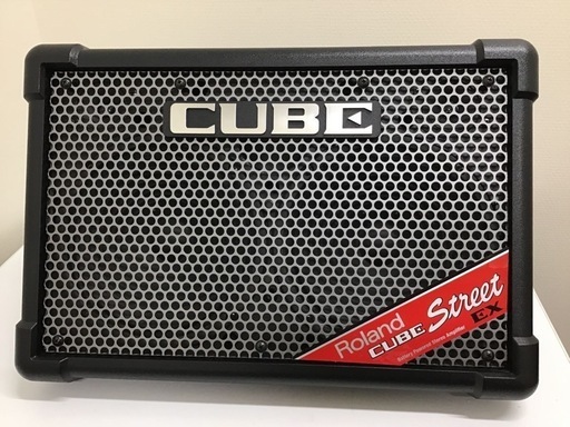 【大阪市内】CUBE Street EX専用ケース付き　路上用アンプ！電源・電池駆動両方ok！大阪市内で引き取りok