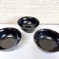 陶器製どんぶり鉢　3個セット