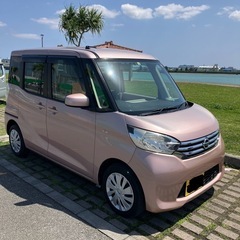 平成27年式　10万9000キロ　デイズルークス　カーナビ搭載、...