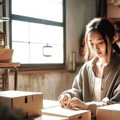 【勤務時間は自由】ECショップにおける商品の梱包・発送業務・その他