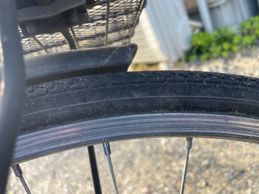 ２７インチ自転車　オートライト　ギア付き