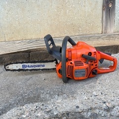 決定済み　ハスクバーナチェーンソー135e　ジャンクの画像