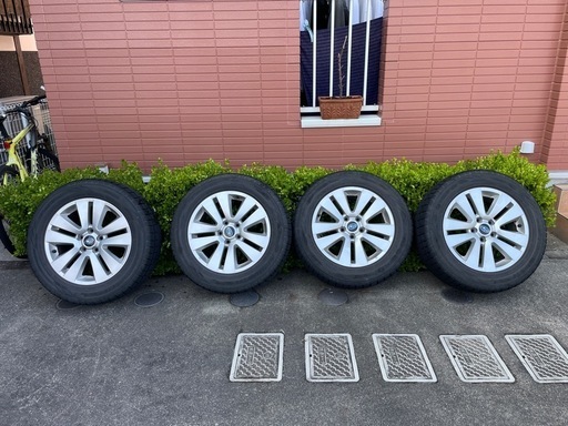 【商談中のため受付停止
】スタッドレスタイヤ＆純正スバルホイール 4本セット（Toyo Tranpath MK4a / 225/60 