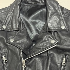 美品　レザージャケット　ライダースジャケット　M-Lサイズの画像